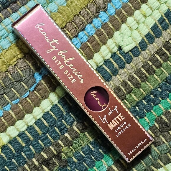 Beauty Bakerie BiteSize Lip Whip Matte Liquid Lipstick Waterproof Sangria Splash - Picture 8 of 13